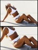 Curve Model Bree McCann in Code B White Bikini shot by photographer Josie Clough